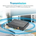 thumbnail image 2 of HDMI ARC Adapter 192KHz HDMI ARC Audio Extractor with Digital Optical TOSLINK SPDIF Coaxial, HDMI ARC to RCA Audio Converter Analog 3.5mm L/R Stereo, Audio Splitter for HDTV Soundbar Amplifier, 2 of 8