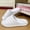 White, variant on Men's Waffle Texture Thick Sole EVA Slide Sandals Non Slip Indoor Outdoor Casual Walking Slippers