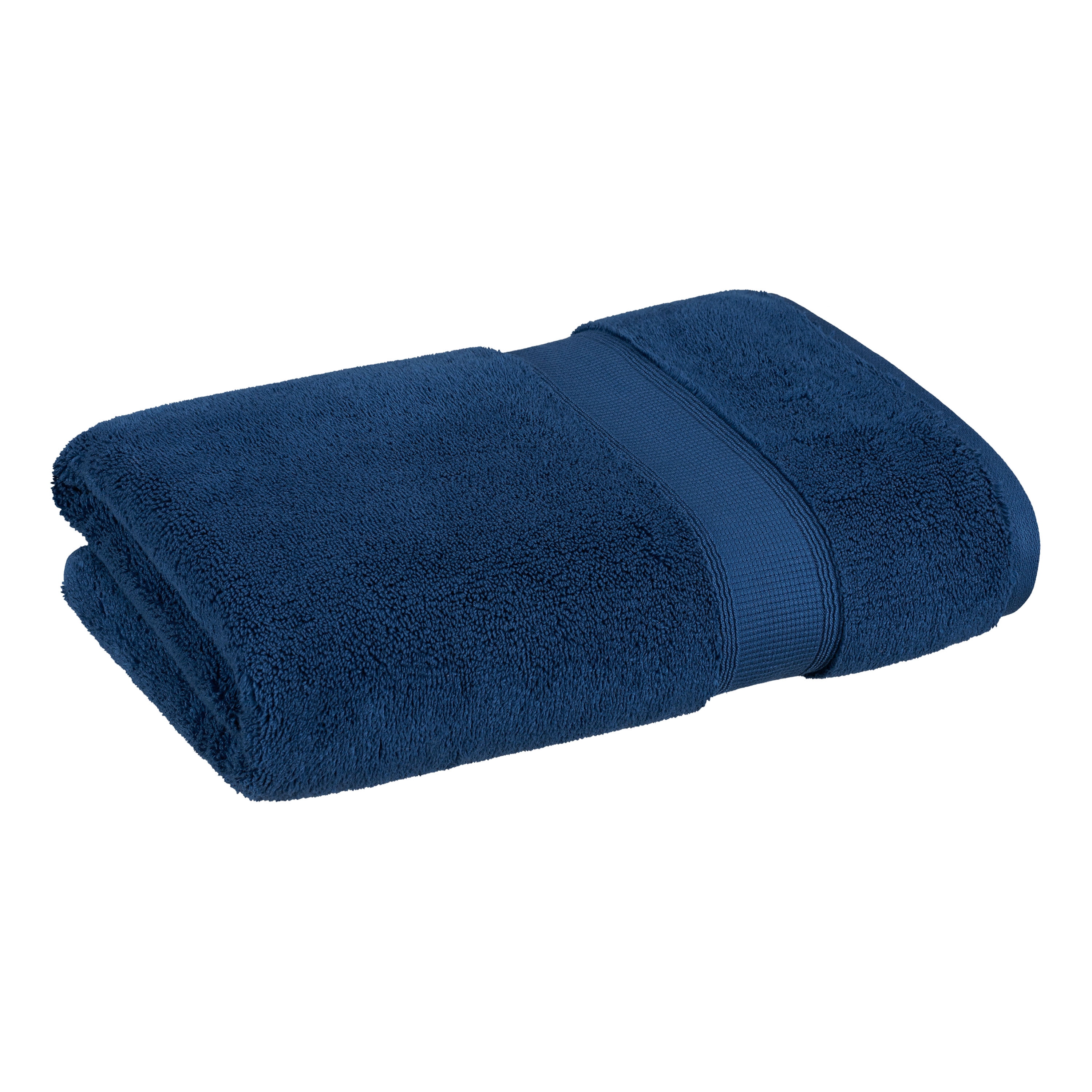 Hotel Style Egyptian Cotton Bath Towel, Marine Deep