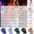 thumbnail image 3 of Mifsaly Womens Plus Size Halloween Sweatshirt Skull Pumpkin Graphic V Neck Shirts Spooky Vibes Classic Fall Festival Holiday Casual Wear, 3 of 5