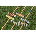 thumbnail image 3 of Triumph 6-Player Beginner Backyard Croquet Set Includes 6 Wood Mallets, 6 Balls, and Carry Bag, 3 of 10