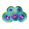 thumbnail image 3 of Milaget 5Pcs Low Volume Cymbals Set Sturdy Quiet Cymbals Practice for Rehearsal Room Colorful, 3 of 9