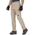thumbnail image 2 of Men's Tactical Pants Ripstop with 14 Multi Pockets Water Resistant Gusseted Work Cargo Pants, 2 of 6