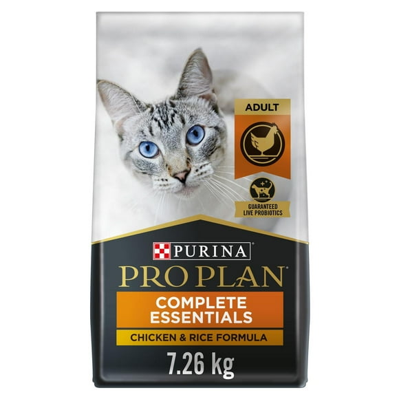 Purina Pro Plan Complete Essentials Formule Poulet et Riz, Nourriture Sèche pour Chats