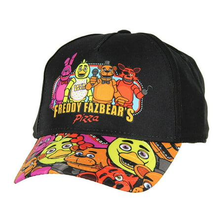 Five Nights at Freddy's Youth Freddy Printed Brim Snapback Hat