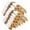 Gold - Classic, variant on 400PCS Pre Rolled Gold Plastic Silverware Sets