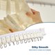 thumbnail image 4 of Cortina Pista Flexible Unique Bargains Blanco 9.8 Pies, 4 of 7