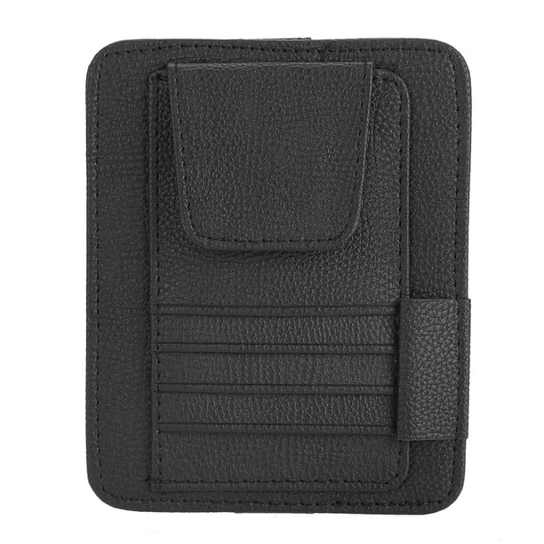 Organizador de parasol, parasol multiusos para coche, tarjetero para visera, bolsa de almacenamiento para tarjetas de coche, ultrarresistente