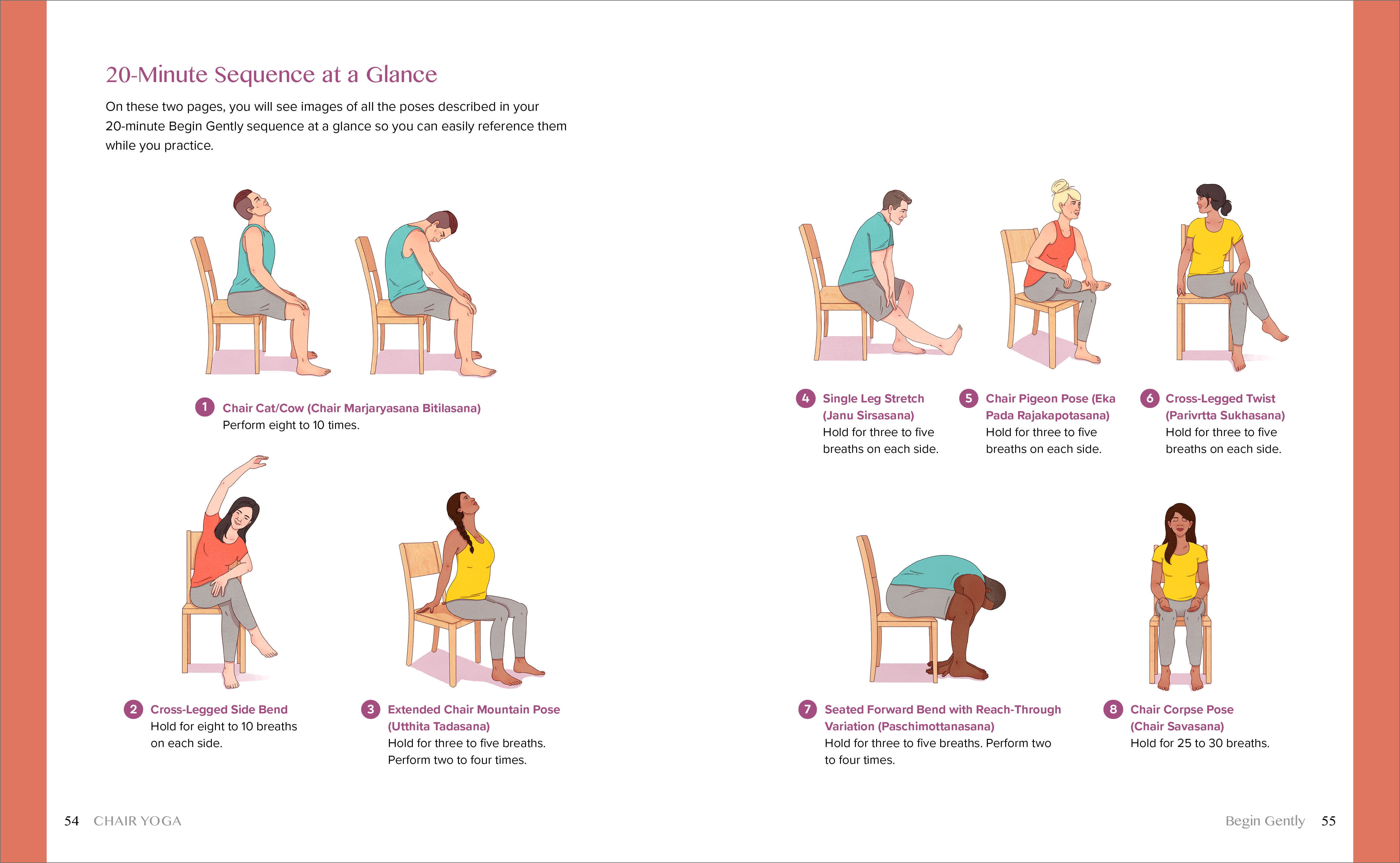 Chair Yoga : Accessible Sequences to Build Strength, Flexibility