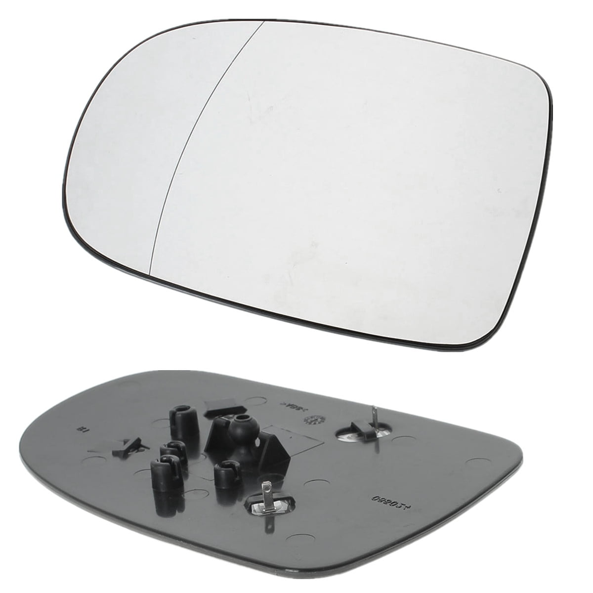 Right Driver Side Heated Wing Door Mirror Glass for VAUXHALL CORSA C 2001-2006