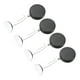 thumbnail image 1 of Candado de cable retráctil con parche en arco, candado de seguridad con cordón ajustable, antirrobo, negro, 1 of 7