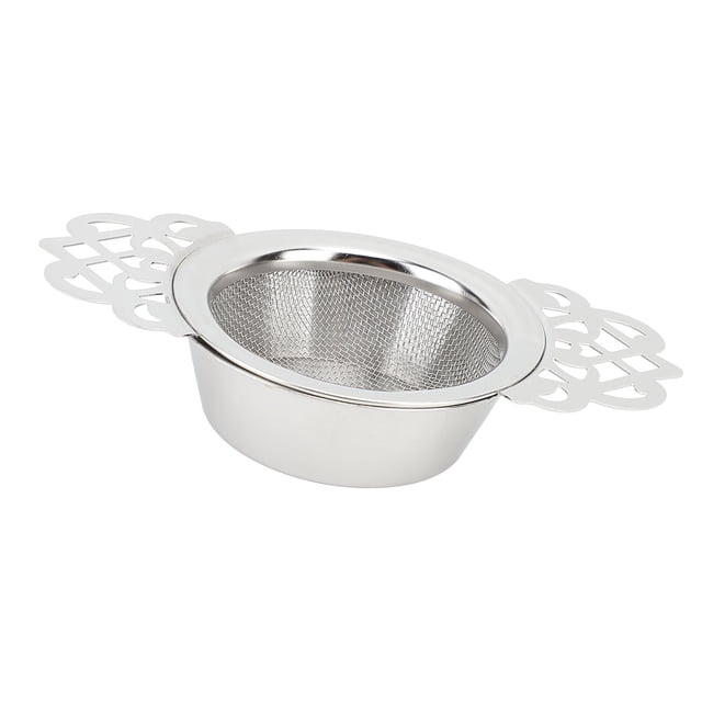 Infusor De Té, Colador De Malla Fina Para Té, Filtros De Té De Malla Resistente A La Oxidación De Acero Inoxidable Con Base Aislante Del Calor, Para Preparar Hojas De Té