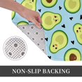 thumbnail image 3 of Kdxio Avocado and Hearts,16" x 24", Non-Slip Front Door Mats,Outdoor Welcome Mat Washable, 3 of 9