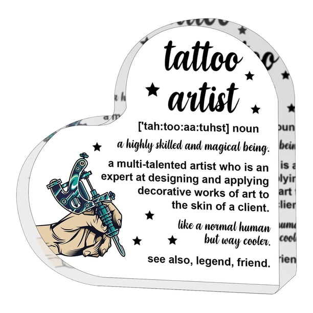 Para (apto tanto para como para) inspirador acrílico de escritorio en forma de corazón de agradecimiento (apto para el hogar y) de cumpleaños y agradecimiento.