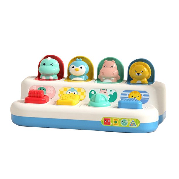 Cubo ocupado Montessori para niños pequeños juguete educativo de aprendizaje juguetes sensoriales para bebés de 1 2 y 3 años tablero de actividades cubo ocupado