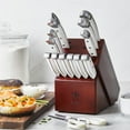 thumbnail image 3 of Henckels Statement 15-pc Knife Block Set - White Handles, 3 of 4