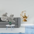 thumbnail image 2 of Estatua de gato, figura de escritorio, quemador árabe, adorno decorativo hecho de resina y hierro, adecuado para regalar, decoración del hogar, estant, 2 of 8