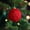 Red, variant on Ltvvegg Velvet Christmas Balls, 3.14in Large Christmas Tree Ball Ornaments, Giant Xmas Tree Ornaments for Holiday Decorations, Gray