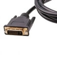 thumbnail image 2 of Ax Gear 3' DisplayPort DP to DVI Male to Male Cable, Black, 2 of 4