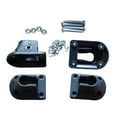 thumbnail image 3 of YWMJZEU 4Pcs Folding Lap Desk Leg Brackets, Foldable Laptop Table Leg Connector, Folding With Screws, 3 of 9