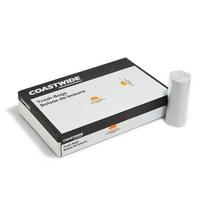 Eco Blend Max 60 Gallon Recycling Bag Low Density 0.8 mil Clear 100 Bags/Box5 Rolls (L7658TC ER1)