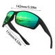 thumbnail image 3 of Polarized UV400 Protection Sunglasses for Men and Women - Lightweight Square Frame with Anti-Glare Lenses for Driving, Outdoor, and Everyday Use, 3 of 5