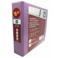 thumbnail image 3 of PEN+GEAR DURABLE VIEW 2' FASHION BINDER PURPLE, 3 of 4