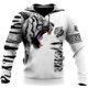 thumbnail image 3 of Sudadera con capucha unisex con estampado 3D de tatuaje de león y tigre de primavera y otoño para hombre, estilo hip hop, estilo Harajuku, básico, de calle, de gran tamaño, 3 of 5