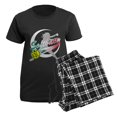 thumbnail image 5 of CafePress - Girls Softball Women's Dark Pajamas - Women's Short Sleeve Print T-Shirt and Pants Dark Cotton Pajama Set, 5 of 7