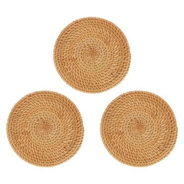 Candle Holder 6 Pcs Practical Placemat Insulated Tea Coaster Household Decorations Autumn Vines
