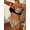 black, variant on Spliced Leopard Bikini Set Women Sexy Swimsuit Two-Piece Female Swimwear Backless Bathing Summer Fashion Beach Beachwear