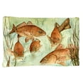 thumbnail image 1 of Carolines Treasures 8983PILLOWCASE Taie d'Oreiller Standard en Tissu de Nage pour Poissons Rouges, 1 of 2