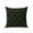 Green, variant on Tiny Red Bows Outdoor Throw Pillow with Insert, 18"x18" Winter Christmas Crossing Leaf Wreath Diamond Plaid Waterproof Decorative Square Patio Pillows for Small Patio Chairs, Balcony, Couch