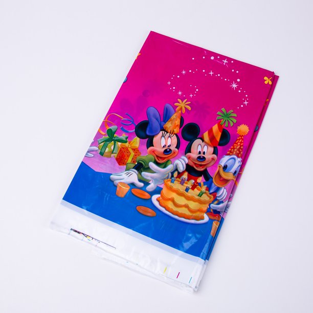 Mickey Mouse Theme Kids Favor Birthday Party Decorations Set Paper Cup Plate Tablecloth Balloon Party Supplies Boys Baby Shower Gao Jinjia LED