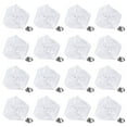 thumbnail image 1 of Paquete de 16 pines de solapa para trajes de hombre, broches de flores de 1.97" [Blanco], 1 of 1