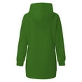 thumbnail image 4 of Brilliant St. Patrick's Day Dress Fashion Women Clover Print Pullover Pocket Hooded Long Sleeve Loose Dress Spring Dresses 2024(Multi-color,M), 4 of 4