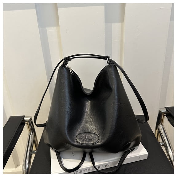 New large-capacity trendy multifunctional crossbody shoulder tote bag for women