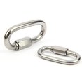 thumbnail image 2 of Greenne Carabiner Quick Link Strap Connector Steel Chain Repair Shackle D-Shape Rigging, 2 of 8