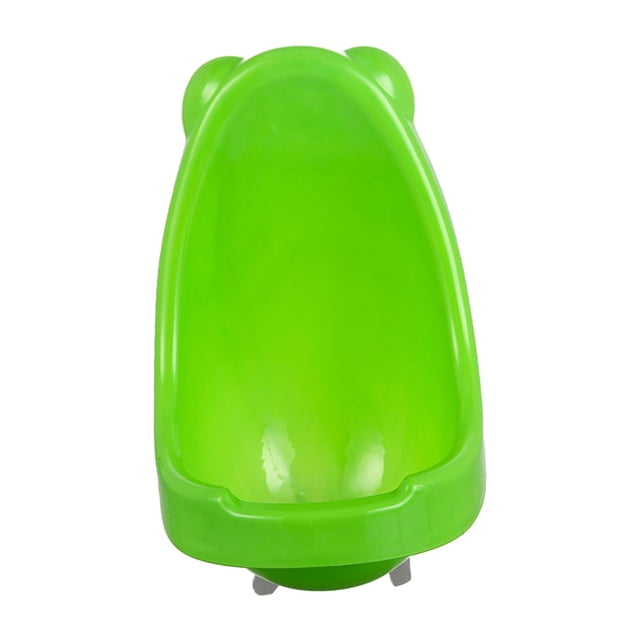Orinales de entrenamiento para bebés, divertidos para niños, portátiles, colgantes, para entrenamiento Verde