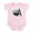 Petal Pink, variant on CafePress - Sloth Lazy Cute Animal Freeclimber Climbing Infant - Baby Light Bodysuit, Size Newborn - 24 Months