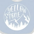 thumbnail image 4 of Inktastic Yellowstone National Park Mountains Boys or Girls Baby Bib, 4 of 4