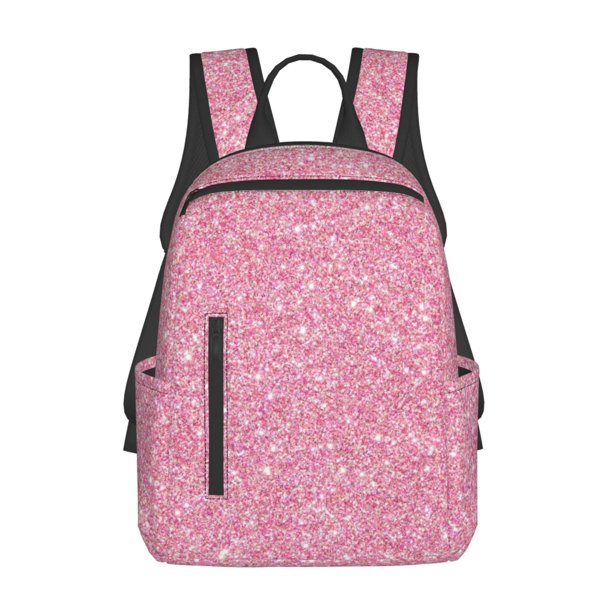 Disketp Glitter Mochila Ligera e Impermeable, Mochila de Día Resistente para Viajes, Senderismo y Uso Diario para Hombre y Mujer
