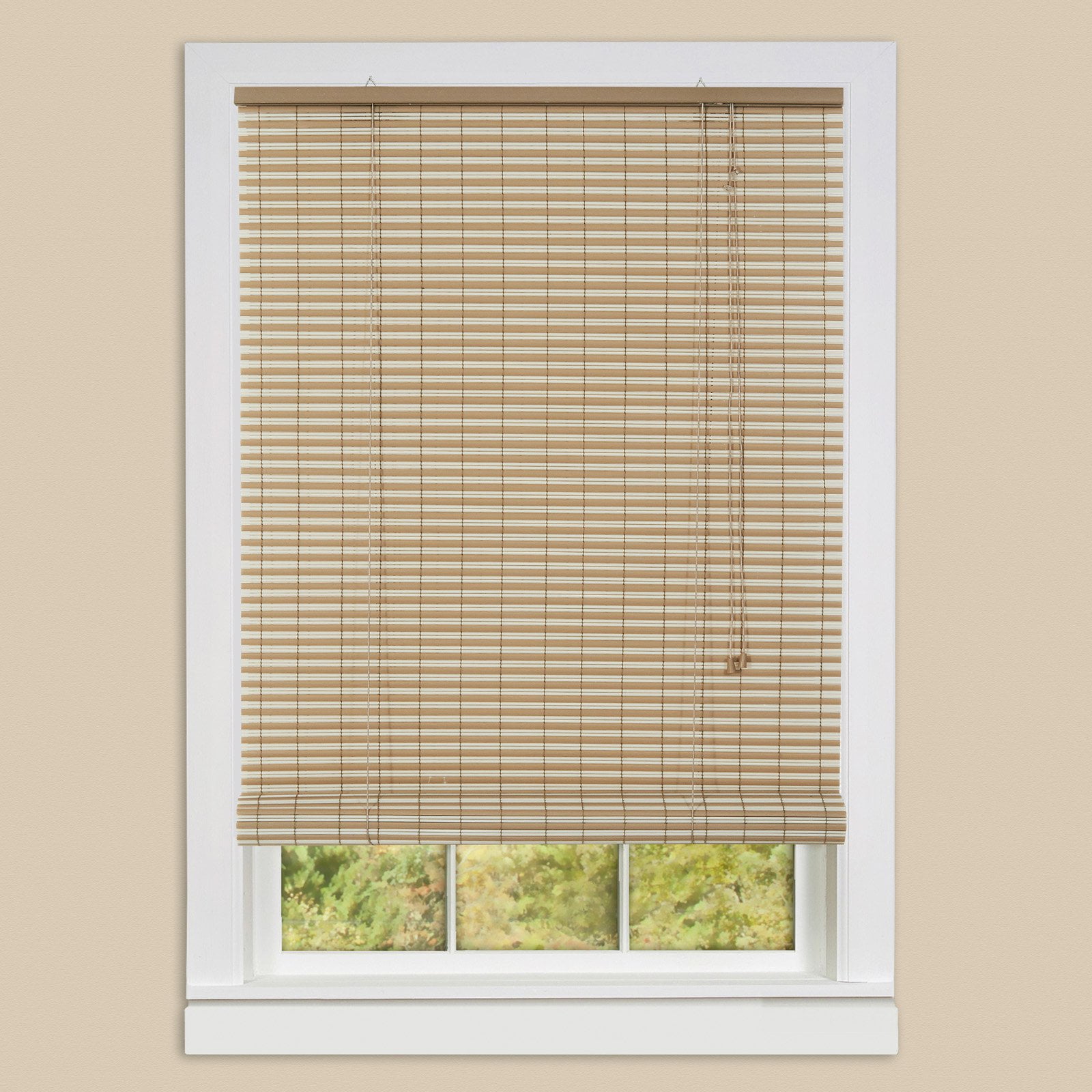 Achim Ashland Vinyl RollUp Light Filtering Window Blinds