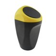 thumbnail image 3 of Mini cubo de basura Strade Fareast Limited para coche resistente al agua con tapa amarillo, 3 of 8