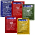 thumbnail image 2 of Home Brew Ohio Red Star Sampler Wine Yeast (Pack of 5) Great for Making Wine Cider Mead Kombucha at Home, 2 of 7