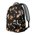 thumbnail image 2 of Trendy Mushroom Patterned Backpack for College, Cute School Bookbag for Women, Large Capacity Laptop Daypack for Campus, Durable Lightweight, Ideal Gift Idea, 2 of 6