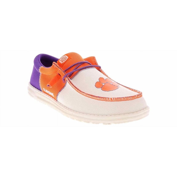 Heydude Wally Tri Clemson Casual Shoe | 41330-81E White