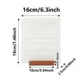 thumbnail image 3 of BotaniNest Acrylic Password Card White Base Suitable For Desktop Password Reminders In Homes And Restaurants., 3 of 6