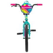 Schwinn Elm Kids Bike, 20- Inch Wheel, Single Speed, Age 7-10, Teal