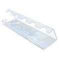 thumbnail image 1 of Soporte acrílico para cepillos de pelo, soporte para peines sin necesidad de taladrar, organizador transparente para cepillos y planchas de pelo en el, 1 of 9